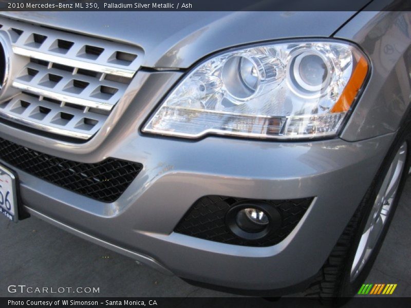 Palladium Silver Metallic / Ash 2010 Mercedes-Benz ML 350