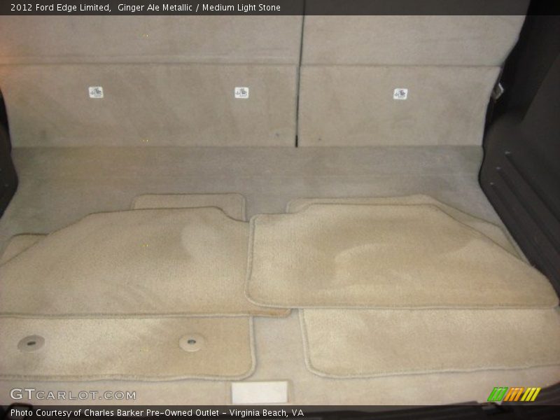 Ginger Ale Metallic / Medium Light Stone 2012 Ford Edge Limited