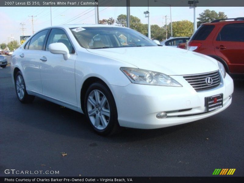 Starfire White Pearl / Cashmere 2007 Lexus ES 350