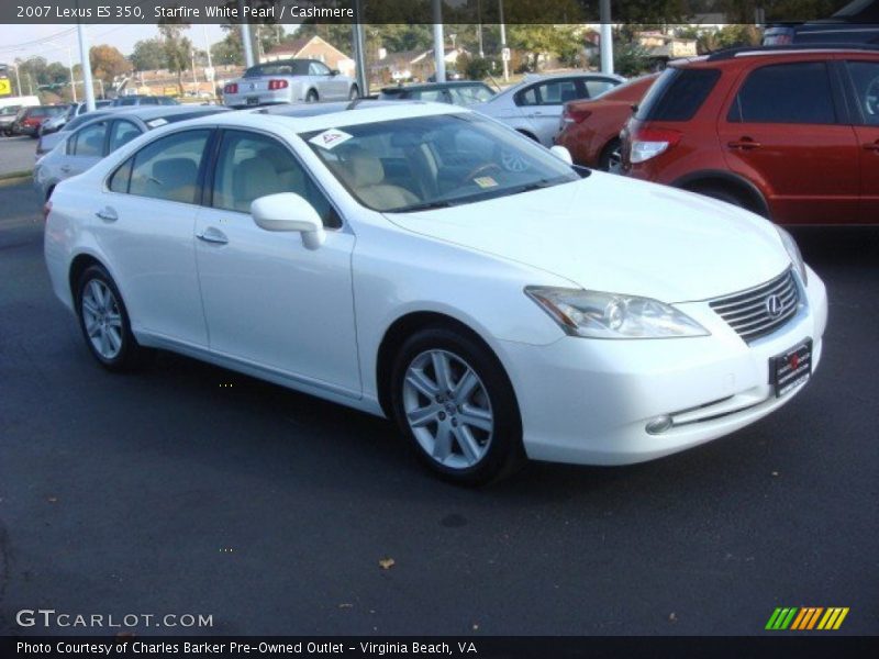 Front 3/4 View of 2007 ES 350