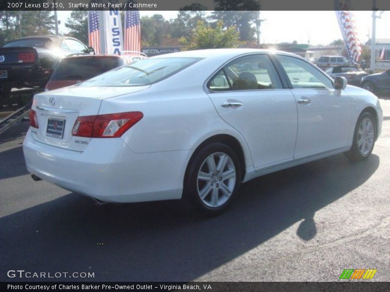 Starfire White Pearl / Cashmere 2007 Lexus ES 350