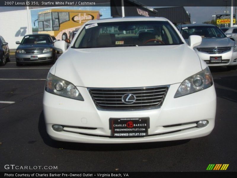 Starfire White Pearl / Cashmere 2007 Lexus ES 350