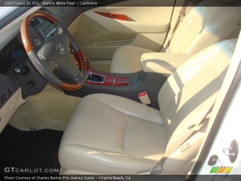Starfire White Pearl / Cashmere 2007 Lexus ES 350
