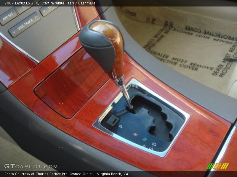  2007 ES 350 6 Speed Automatic Shifter