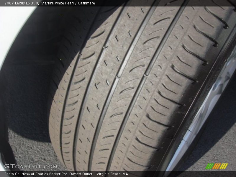 Starfire White Pearl / Cashmere 2007 Lexus ES 350