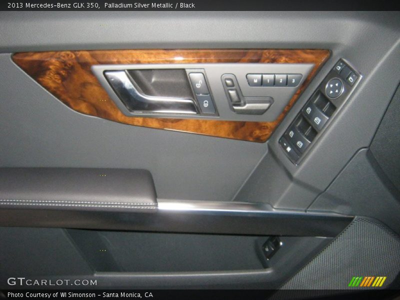 Palladium Silver Metallic / Black 2013 Mercedes-Benz GLK 350