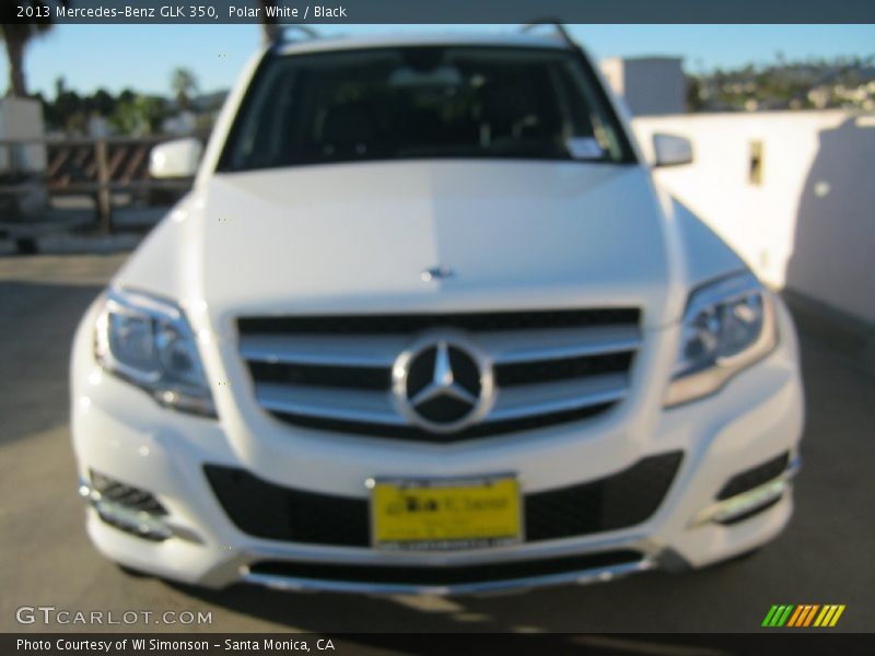 Polar White / Black 2013 Mercedes-Benz GLK 350