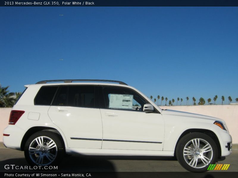 Polar White / Black 2013 Mercedes-Benz GLK 350