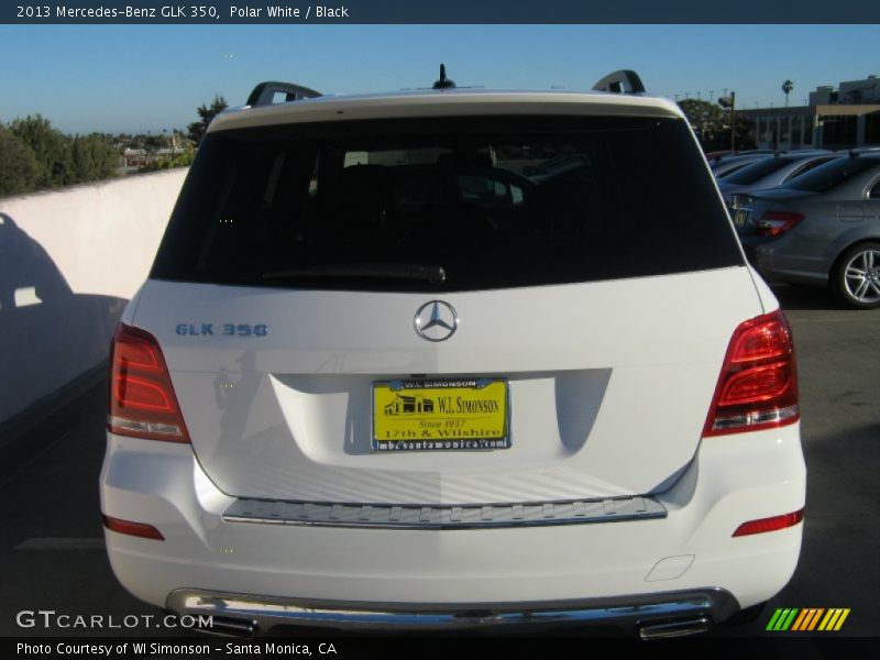 Polar White / Black 2013 Mercedes-Benz GLK 350