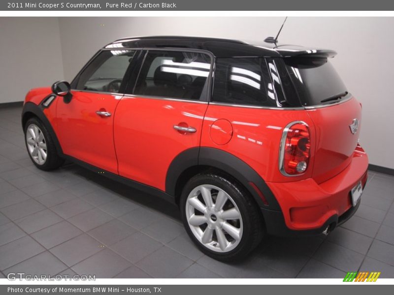 Pure Red / Carbon Black 2011 Mini Cooper S Countryman