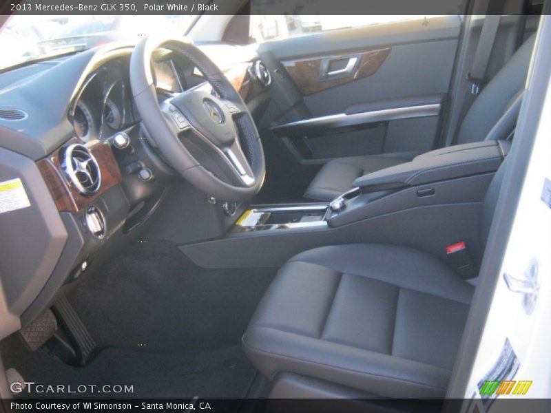 Polar White / Black 2013 Mercedes-Benz GLK 350
