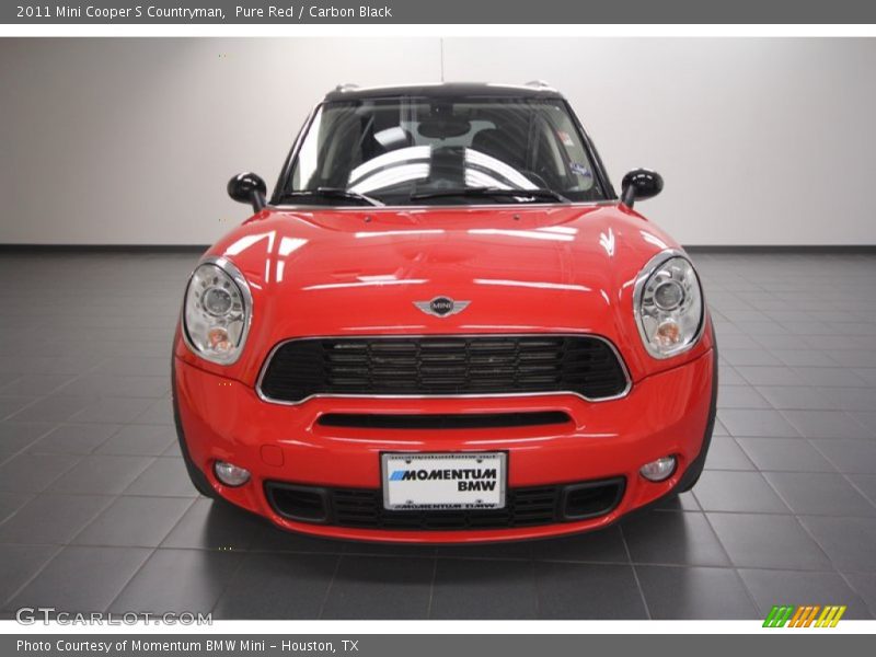 Pure Red / Carbon Black 2011 Mini Cooper S Countryman
