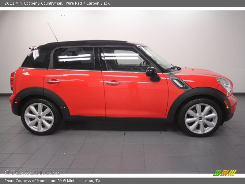 Pure Red / Carbon Black 2011 Mini Cooper S Countryman