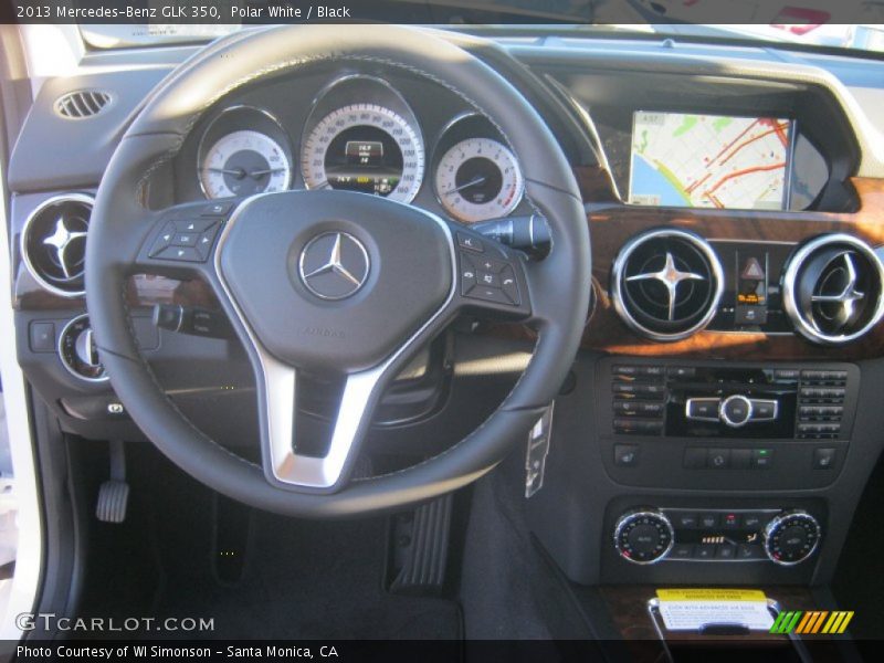 Polar White / Black 2013 Mercedes-Benz GLK 350