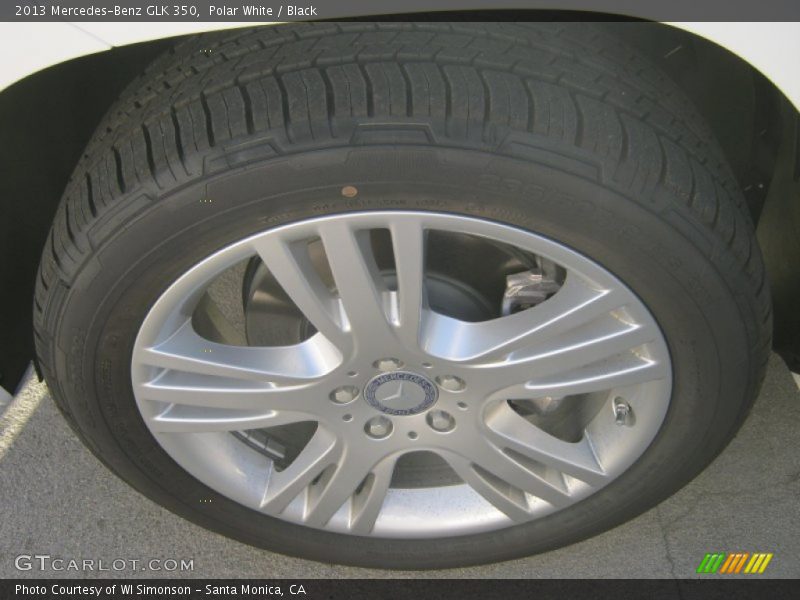 Polar White / Black 2013 Mercedes-Benz GLK 350