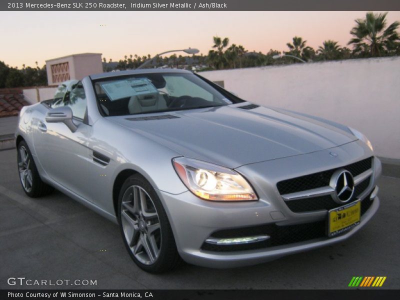 Iridium Silver Metallic / Ash/Black 2013 Mercedes-Benz SLK 250 Roadster