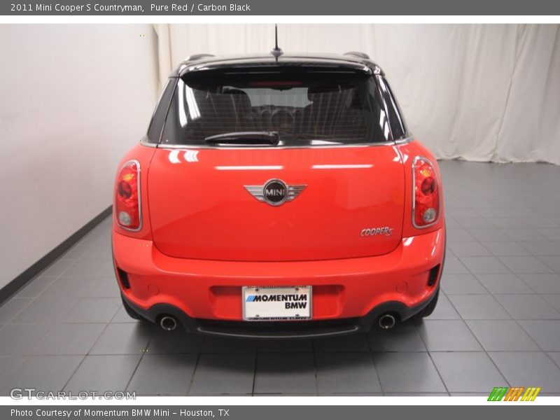 Pure Red / Carbon Black 2011 Mini Cooper S Countryman