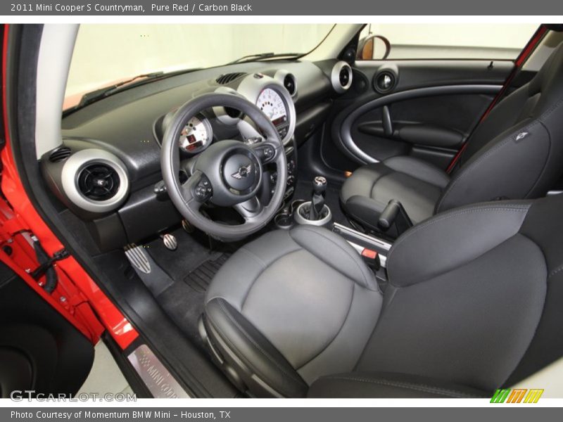 Pure Red / Carbon Black 2011 Mini Cooper S Countryman