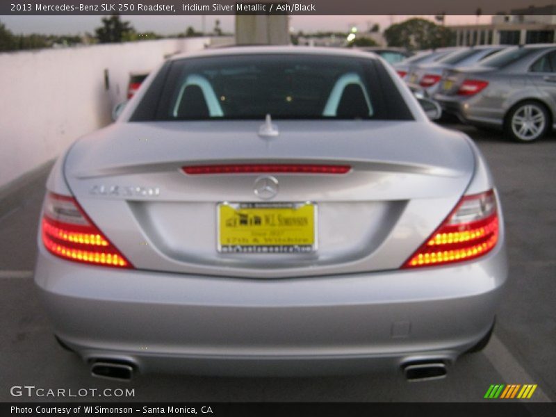 Iridium Silver Metallic / Ash/Black 2013 Mercedes-Benz SLK 250 Roadster