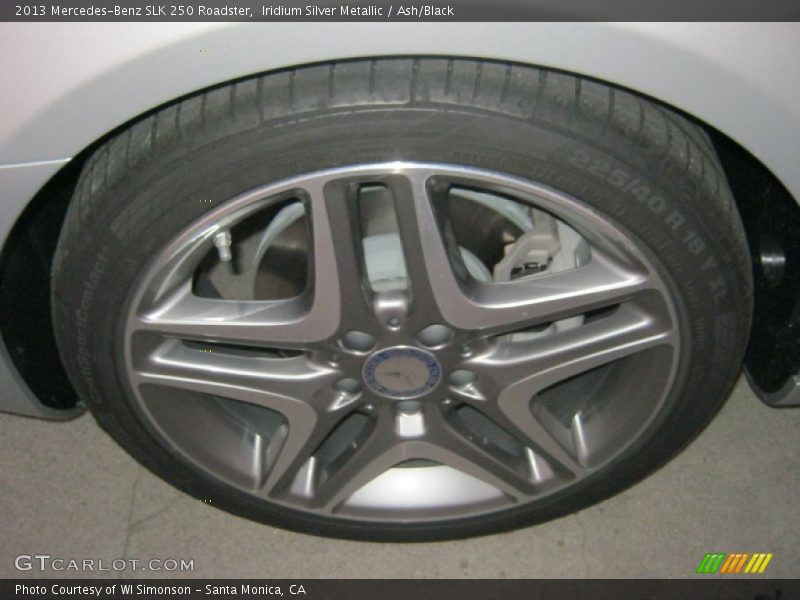 Iridium Silver Metallic / Ash/Black 2013 Mercedes-Benz SLK 250 Roadster