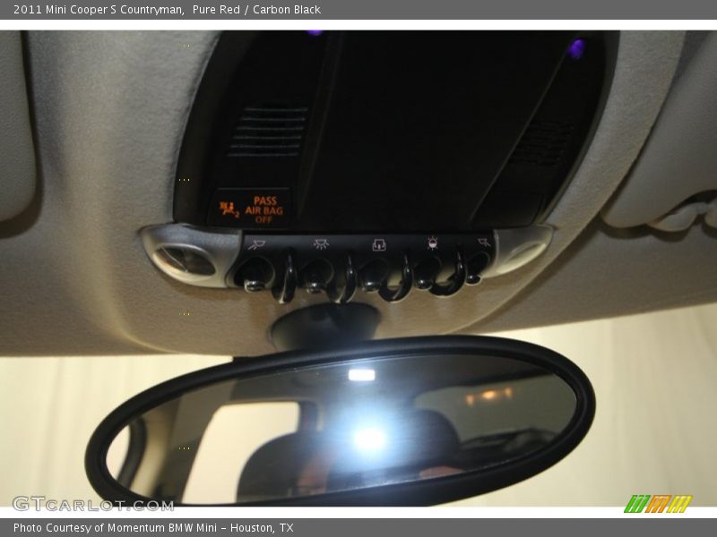 Pure Red / Carbon Black 2011 Mini Cooper S Countryman