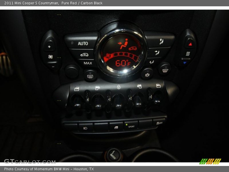 Pure Red / Carbon Black 2011 Mini Cooper S Countryman