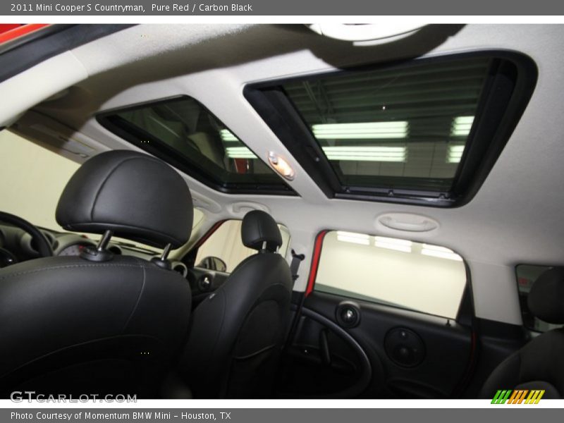 Pure Red / Carbon Black 2011 Mini Cooper S Countryman