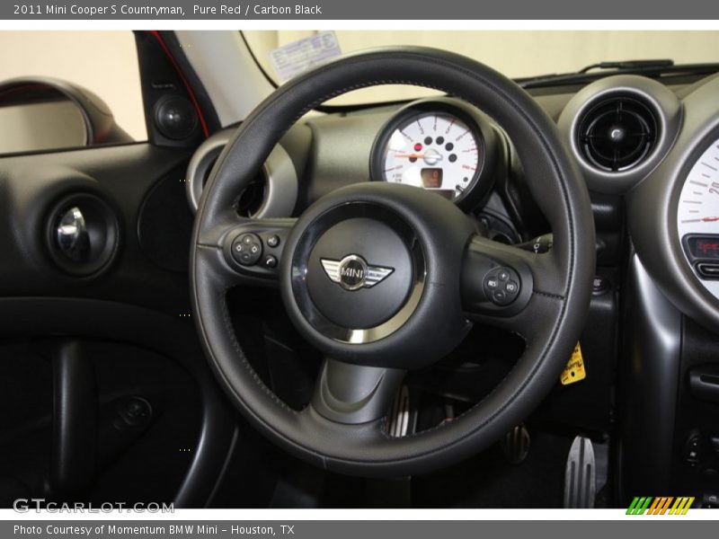 Pure Red / Carbon Black 2011 Mini Cooper S Countryman