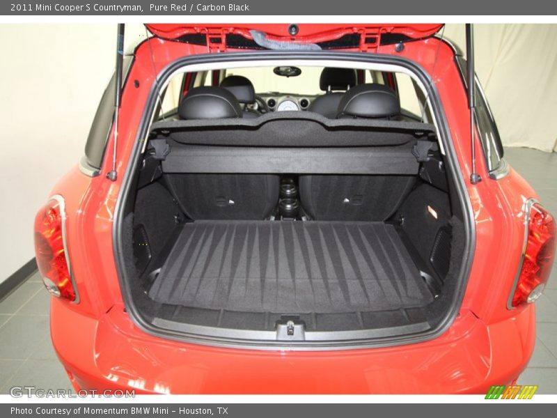 Pure Red / Carbon Black 2011 Mini Cooper S Countryman
