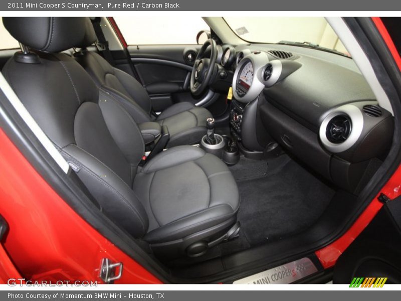 Pure Red / Carbon Black 2011 Mini Cooper S Countryman