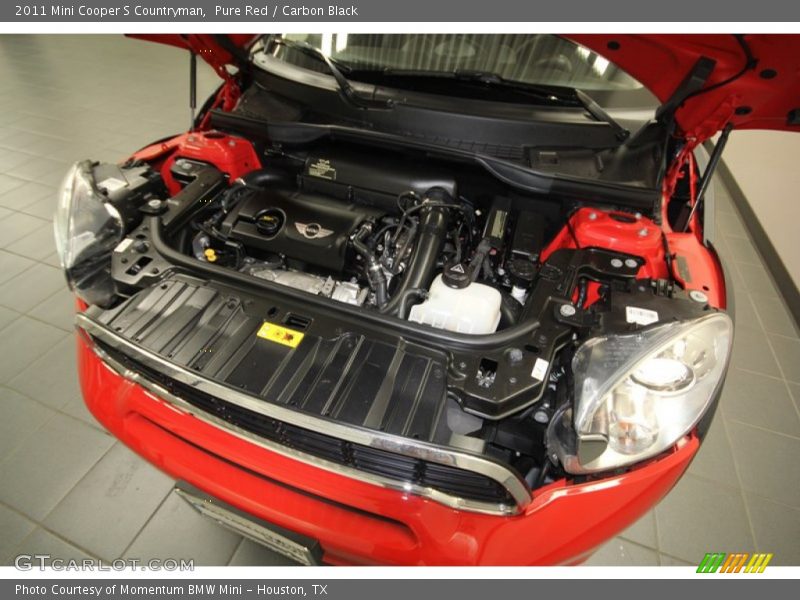 Pure Red / Carbon Black 2011 Mini Cooper S Countryman