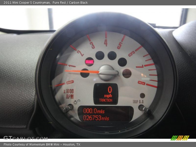 Pure Red / Carbon Black 2011 Mini Cooper S Countryman