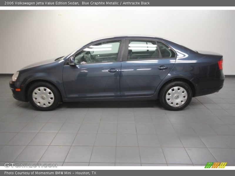 Blue Graphite Metallic / Anthracite Black 2006 Volkswagen Jetta Value Edition Sedan