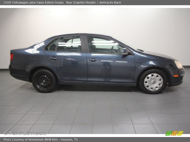 Blue Graphite Metallic / Anthracite Black 2006 Volkswagen Jetta Value Edition Sedan