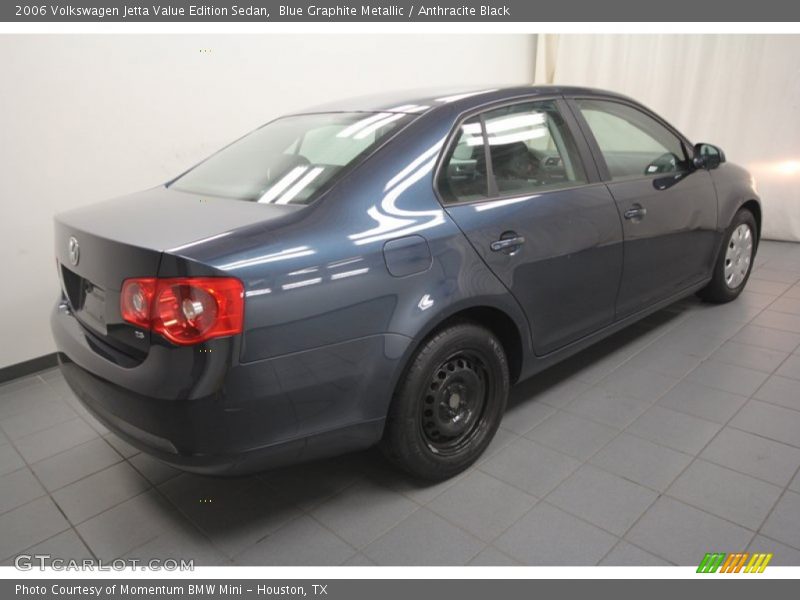 Blue Graphite Metallic / Anthracite Black 2006 Volkswagen Jetta Value Edition Sedan