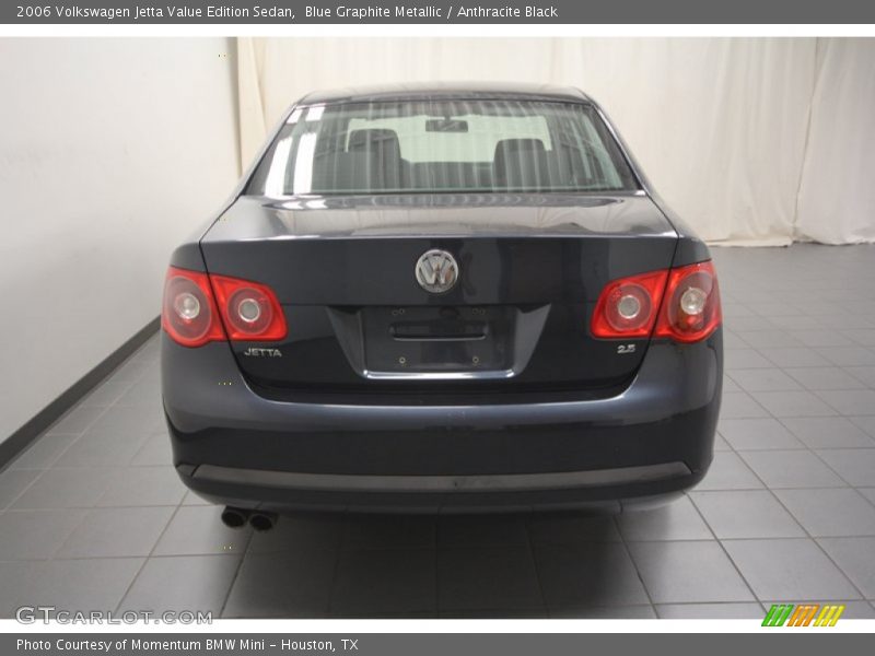 Blue Graphite Metallic / Anthracite Black 2006 Volkswagen Jetta Value Edition Sedan