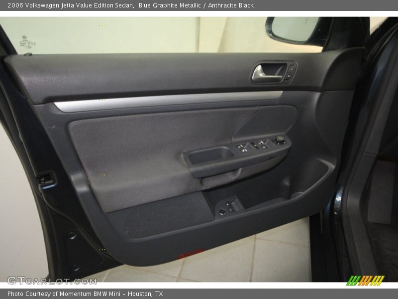 Blue Graphite Metallic / Anthracite Black 2006 Volkswagen Jetta Value Edition Sedan