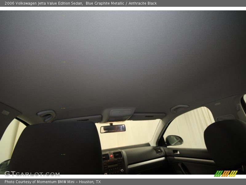 Blue Graphite Metallic / Anthracite Black 2006 Volkswagen Jetta Value Edition Sedan