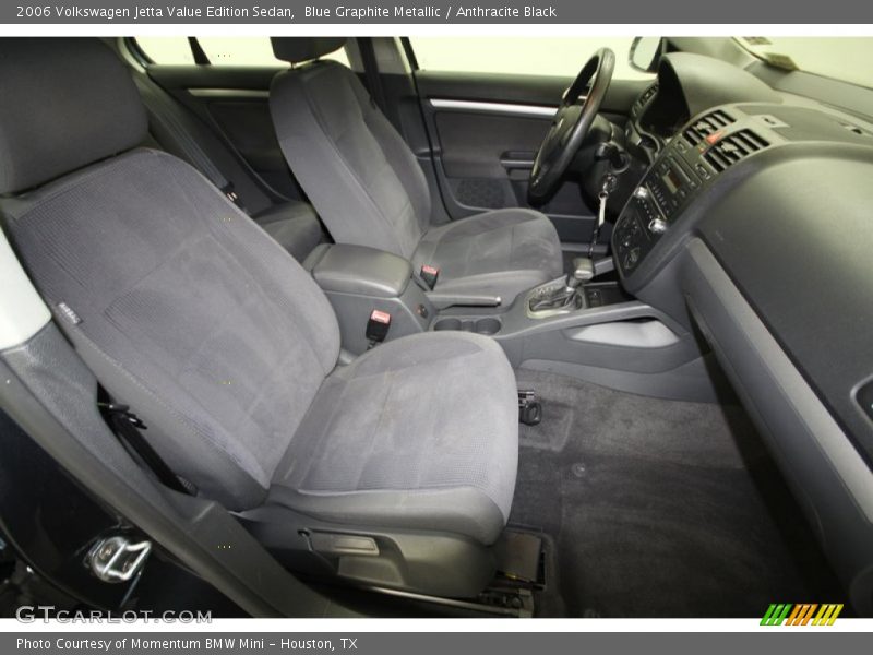 Blue Graphite Metallic / Anthracite Black 2006 Volkswagen Jetta Value Edition Sedan