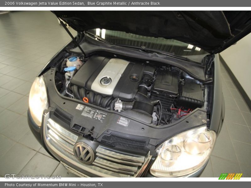 Blue Graphite Metallic / Anthracite Black 2006 Volkswagen Jetta Value Edition Sedan
