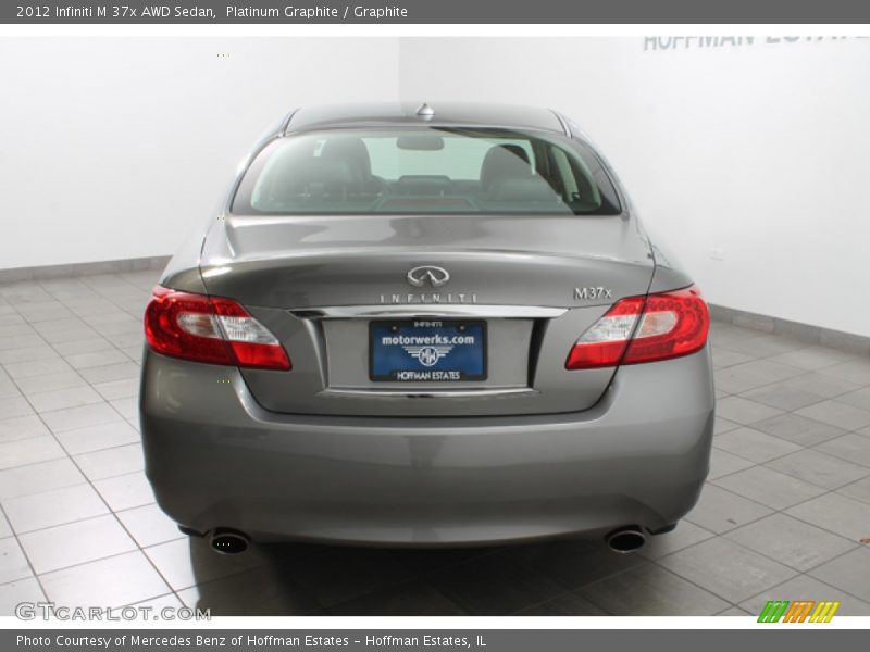 Platinum Graphite / Graphite 2012 Infiniti M 37x AWD Sedan