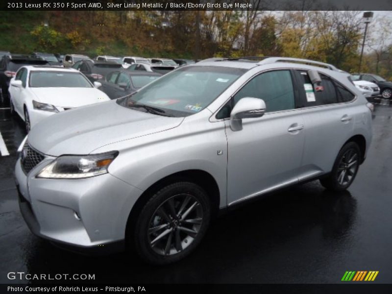 Front 3/4 View of 2013 RX 350 F Sport AWD