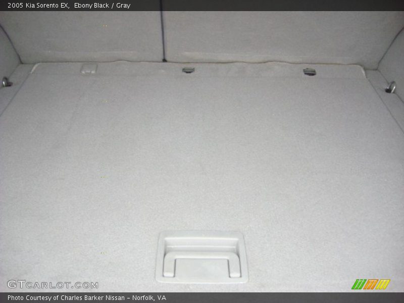 Ebony Black / Gray 2005 Kia Sorento EX