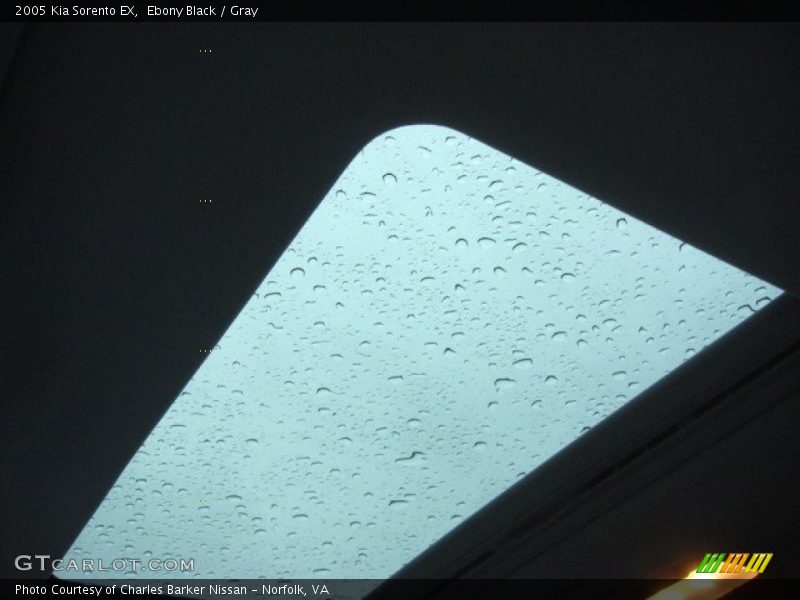 Ebony Black / Gray 2005 Kia Sorento EX
