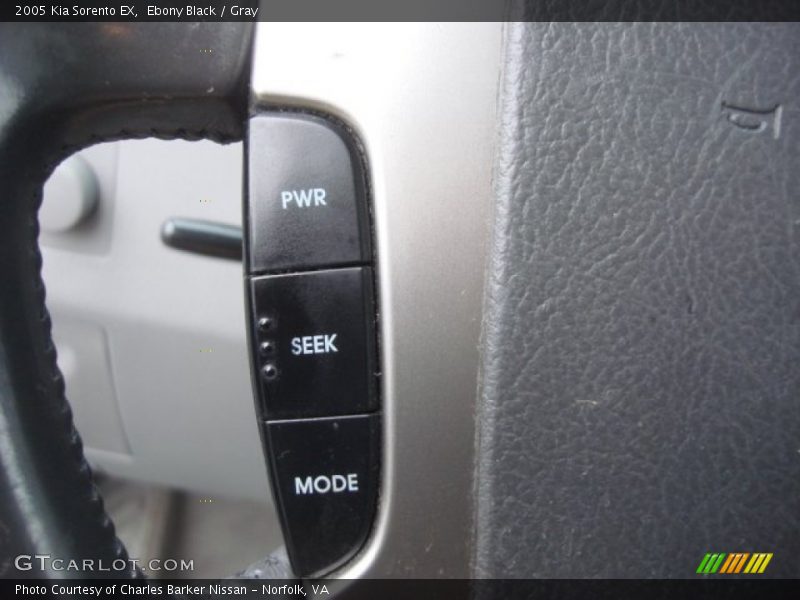 Ebony Black / Gray 2005 Kia Sorento EX