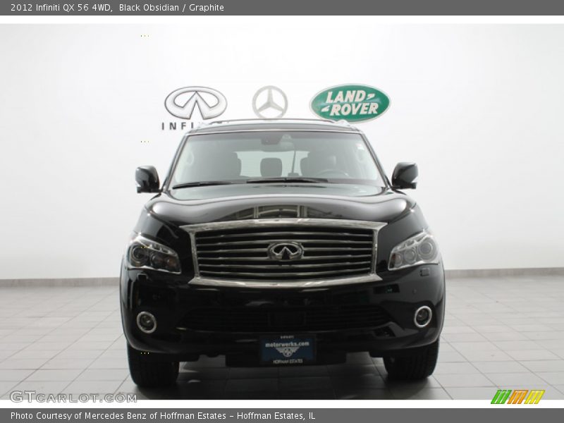 Black Obsidian / Graphite 2012 Infiniti QX 56 4WD