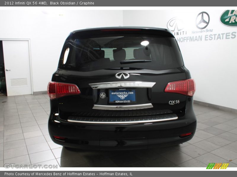 Black Obsidian / Graphite 2012 Infiniti QX 56 4WD