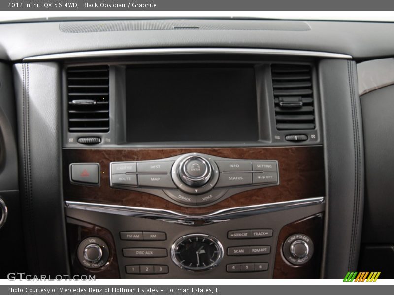 Black Obsidian / Graphite 2012 Infiniti QX 56 4WD