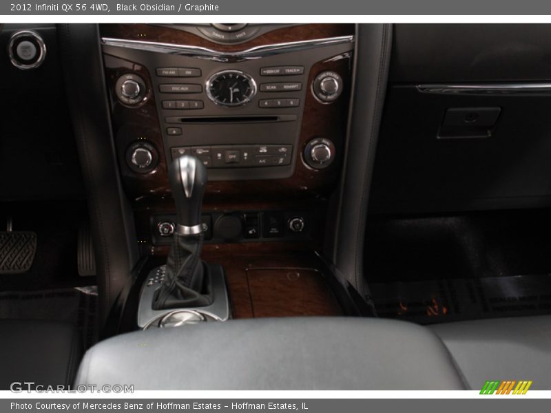Black Obsidian / Graphite 2012 Infiniti QX 56 4WD