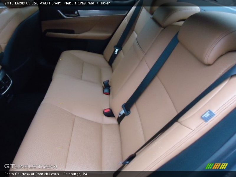 Nebula Gray Pearl / Flaxen 2013 Lexus GS 350 AWD F Sport